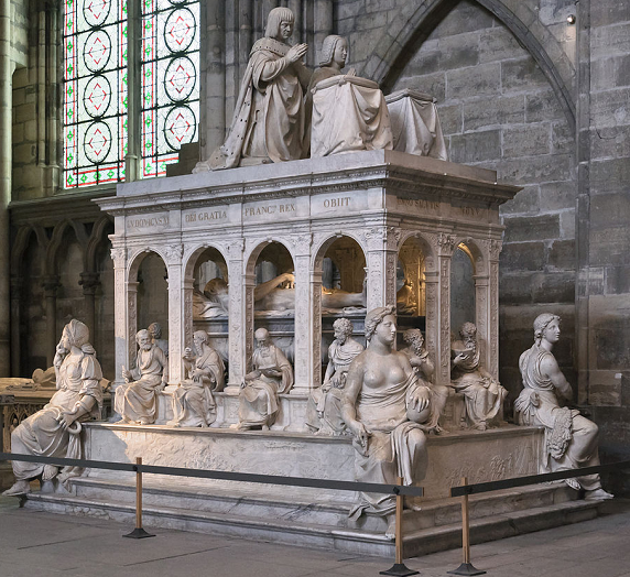 Mausolée de Louis XII et Anne de Bretagne - Basilique de Saint-Denis - atelier des Giusti